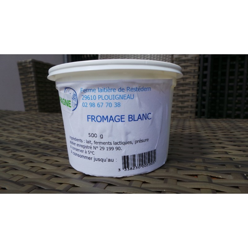 Fromage blanc faisselle FROMAGERIE DELIN : le pot de 500g à Prix Carrefour