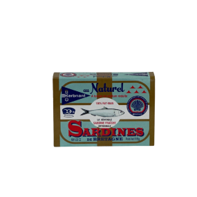 SARDINES AU NATUREL - 115 gr