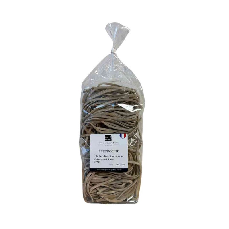 FETTUCCINE BLÉ TENDRE ET SARRASIN - 200GR