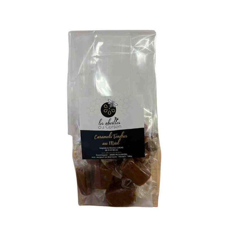 Caramels tendres au miel - 200 gr