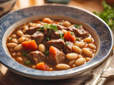 RAGOUT DE BOEUF AUX HARICOTS BLANCS